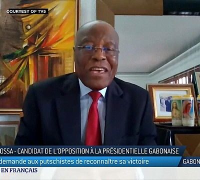 Gabon’s opposition leader claims coup is a ‘family affair’
