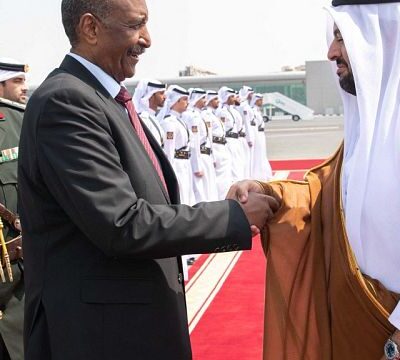 Sudan: Burhan meets Qatar’s emir in Doha, vows transitional path