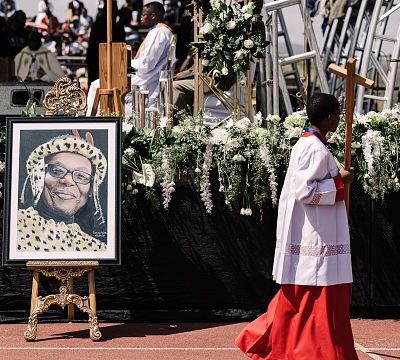 South Africa holds state funeral for Zulu leader Mangosuthu Buthelezi