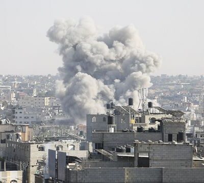Israeli airstrike hits Gaza’s Khan Younis