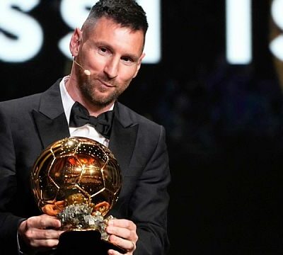 Messi wins record-extending 8th Ballon d’Or, Bonmati takes women’s award