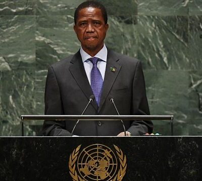 Edgar Lungu -president stripped of retirement benefits
