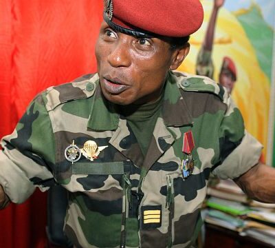 Moussa Dadis Camara was recaptured and returned to prison