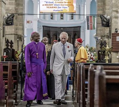 Charles III meets with religious leaders as he wraps up Kenya visit