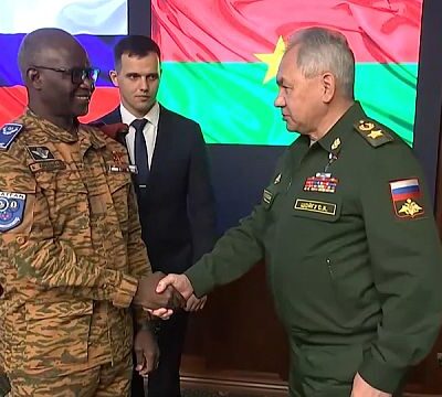 Burkina Faso, Russia discuss military cooperation