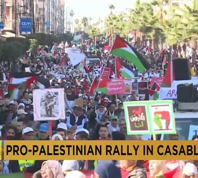 Morocco: pro-Palestinian rally held in Casablanca