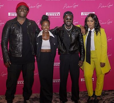 Icons Shine in the 2024 Pirelli Calendar captured by Ghanaian Artist Prince Gyasi