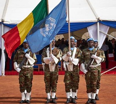 MINUSMA lowers its flag in Mali