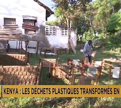 Kenyan Artist Transforms Plastic Menace into Functional Art