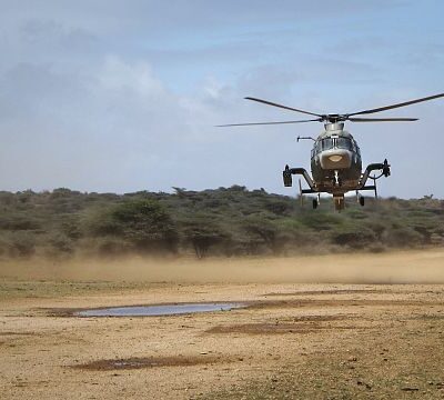 Al-Shabab fighters kill 1 person, capture 5 others from UN helicopter
