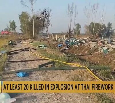 Firework factory explosion claims lives in central Thailand