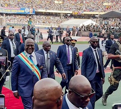 Felix Tshisekedi sworn in for second term amid disputed election