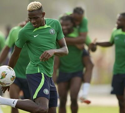 AFCON: Concerned about Osimhen, Nigeria plot against South Africa