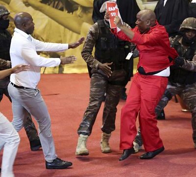 South Africa: Malema banned from attending State of the Nation speech