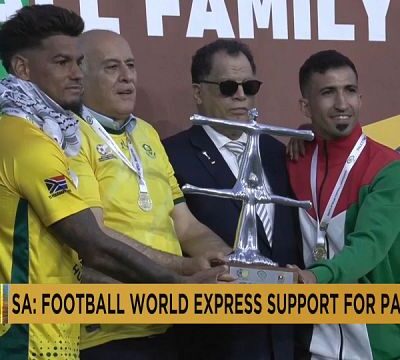 Football: Palestine beat South Africa 1-0 in charity match