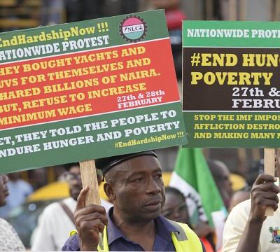 Nigeria: Labour unions continue two day nationwide strike over soaring inflation