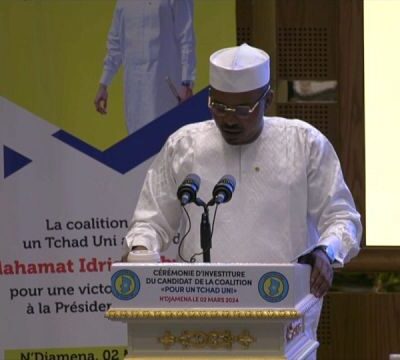 Chad’s interim leader confirms candidacy in this year’s presidential poll