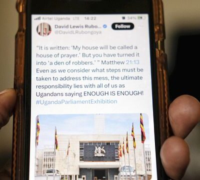 An online protest movement exposes corruption in Uganda. Officials and others are rattled