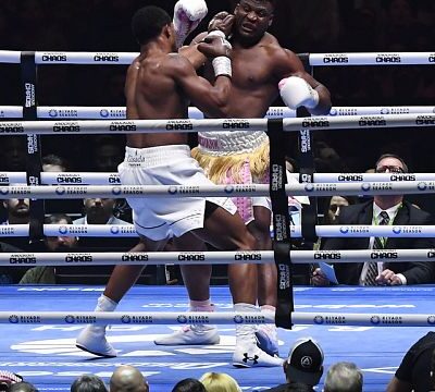 Boxing: Francis Ngannou ‘destroyed’ by Anthony Joshua in two rounds