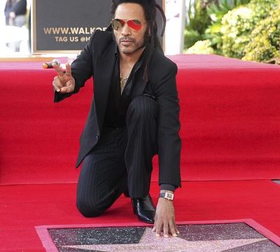 Lenny Kravitz Honored With a Star on the Hollywood Walk of Fame