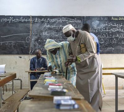 Senegalese call for peace during vote after months of chaotic politics