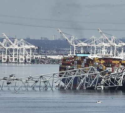 Six presumed dead in Baltimore bridge collapse