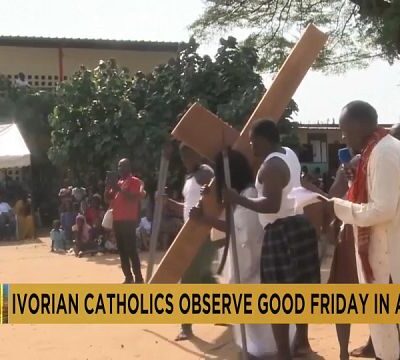 Ivorian Catholics observe Good Friday in Abidjan