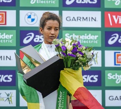 Ethiopia’s Uma and Fikir win men’s and women’s Paris Marathon