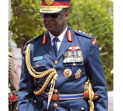 Kenya’s military chief and nine others die in helicopter crash