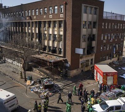 South Africa: Jo’burg town hall blamed for deadly fire