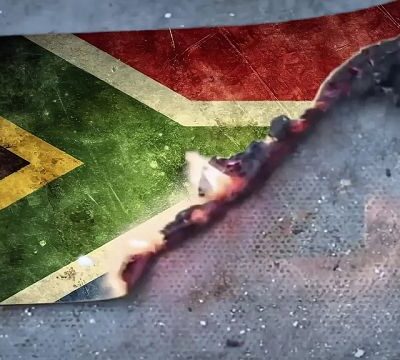 South African president labels party’s burning flag campaign Ad as treason