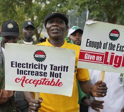 Nigeria: Unions protest electricity price hike following removal of subsidies
