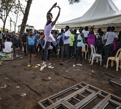 Deaf teenager excels in community ballet programme in Nairobi informal settlement