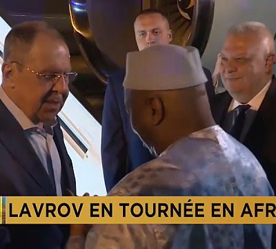 Russian FM Sergei Lavrov begins Africa tour