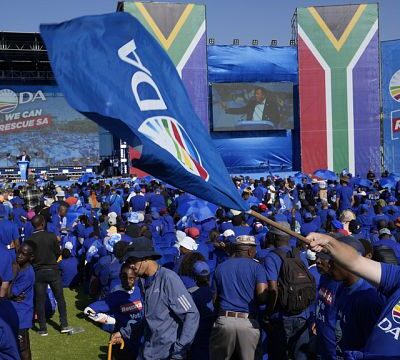 Newly appointed South African MP suspended for racist language video