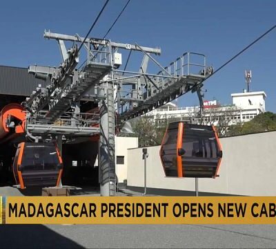 Madagascar’s capital launches cable cars to ease traffic jam