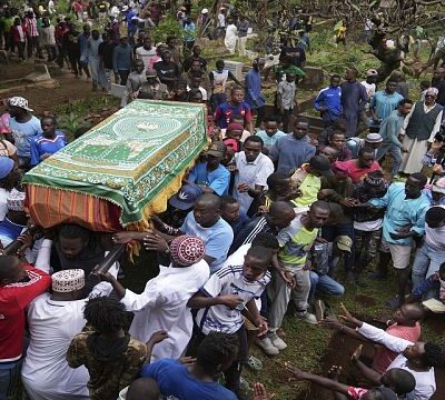 Nairobi mosque holds funeral of a teen shot during anti-tax protest