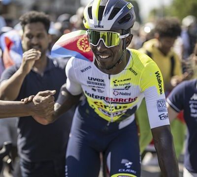 Eritrean Biniam Girmay looking forward to a good result at 2024 Tour de France