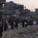 Israeli strikes continue in Khan Yunis as UN warns of more displacements