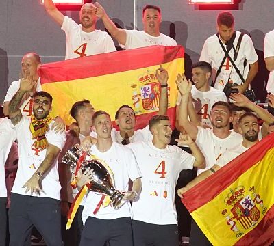 UEFA Euro 2024 Champion Spain: victory parade in Madrid