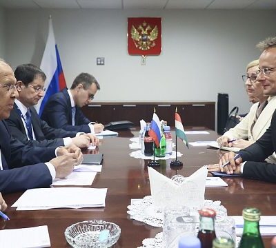 Sergey Lavrov holds talks with foreign ministers at U.N. Security Council