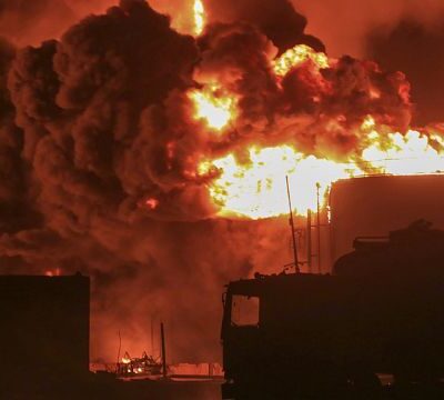 Israel hits Yemen port after Houthi drone attack on Tel Aviv