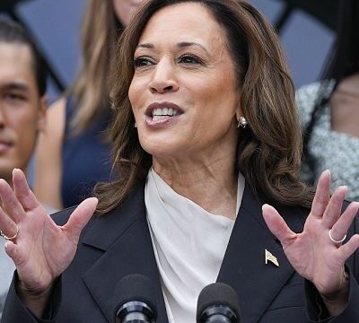 Harris praises Biden’s ‘unmatched’ legacy in first public comments since Biden dropped out of race