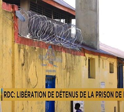 First inmates released from Kinshasa jail in a bid to ease overcrowding
