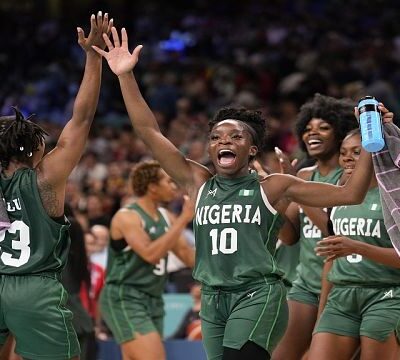 Nigerian women’s  basketball team qualifies for Olympic quarterfinals
