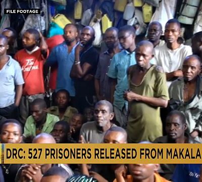 DR Congo’s government releases 527 prisoners citing overcrowding