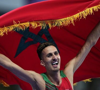 Morocco’s Soufiane El Bakkali returns to Rabat to a warm welcome