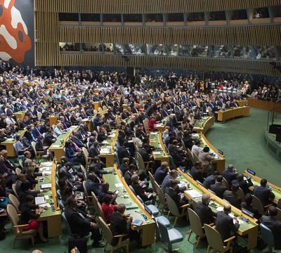 Sierra Leone’s president uses UN Security Council presidency to urge more seats for Africa