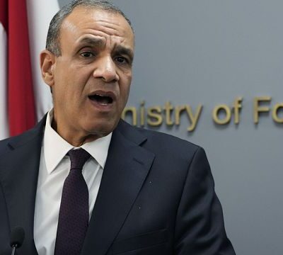 Egypt’s foreign minister calls for an immediate cease-fire in the Gaza Strip