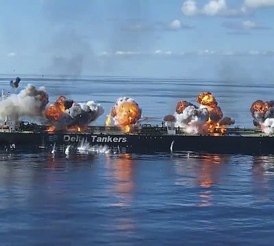 Yemen’s Houthi rebels suspected of firing missiles at a container ship